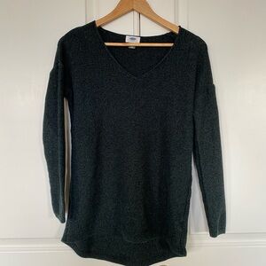 Old Navy 100% cotton sweater in dark teal/ green.